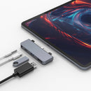 HYPER HyperDrive HD319E 4-Port USB Type-C Hub for iPad Pro 2018 (Space Gray)