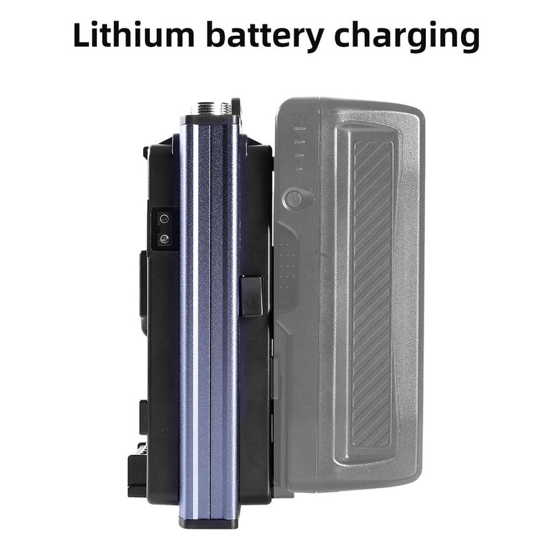 GVM V-Mount Battery Plate Adapter with DC Cable Output for P80S
