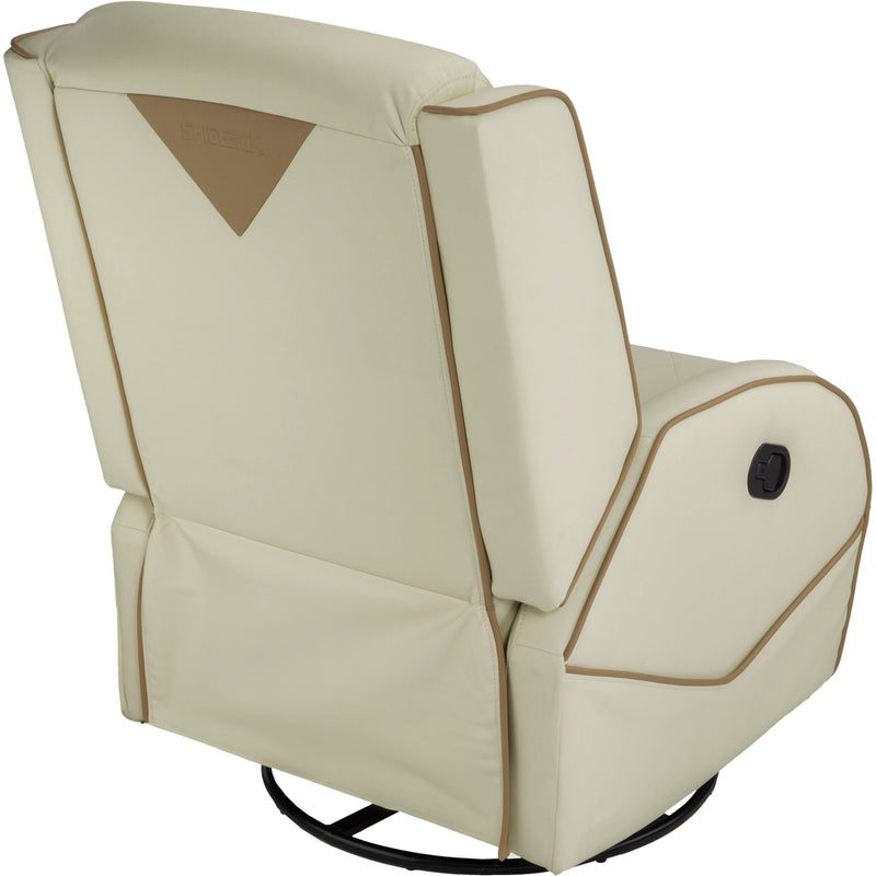 Spieltek SRL Gaming Recliner (Cream/Brown)