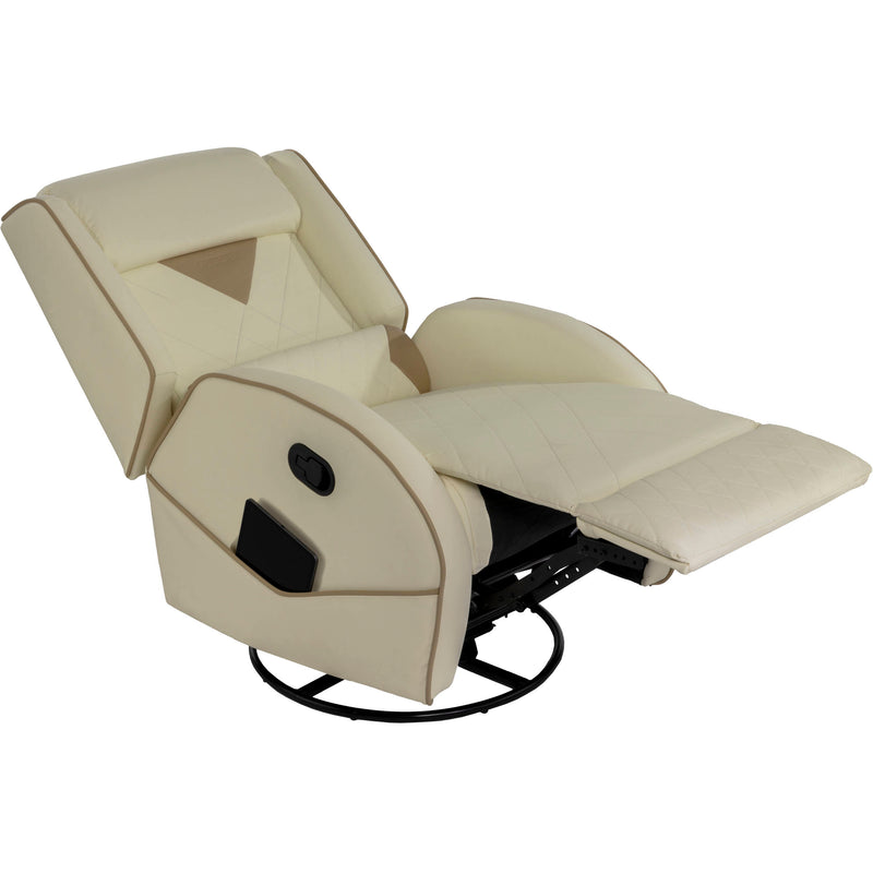 Spieltek SRL Gaming Recliner (Cream/Brown)