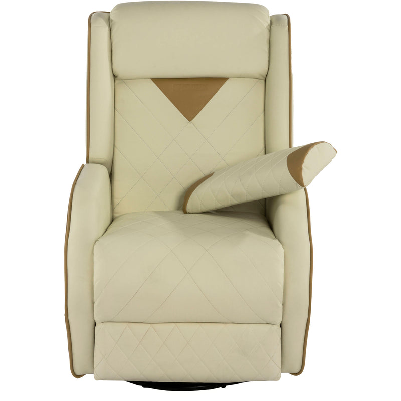 Spieltek SRL Gaming Recliner (Cream/Brown)