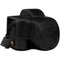 MegaGear Ever Ready Top Grain Leather Case for Nikon Z 50 with 16-50mm Lens (Black)