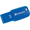 Verbatim 64GB Ergo USB 3.1 Gen 1 Flash Drive (Blue)