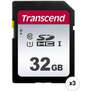Transcend 64GB 300S UHS-I SDHC Memory Card (2-Pack)