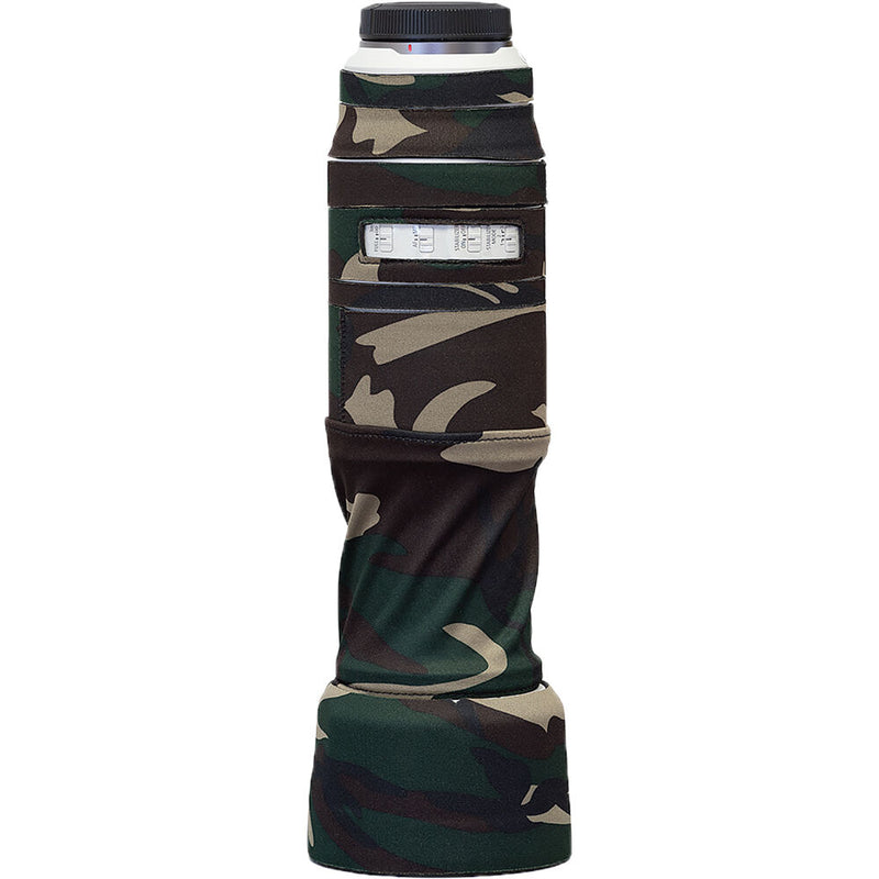 LensCoat Lens Cover for Canon RF 100-500 IS Lens (Forest Green Camo)