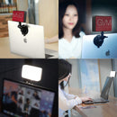 GVM Variable-Color On-Camera LED Light Kit with Mini Tripod & Suction Mount