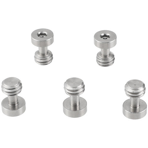 CAMVATE 3/8"-16 Captive Allen Screws for Grooved Baseplates (5-Pack)
