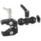 CAMVATE T-Handle Crab Clamp with Mini Ball Joint Arm