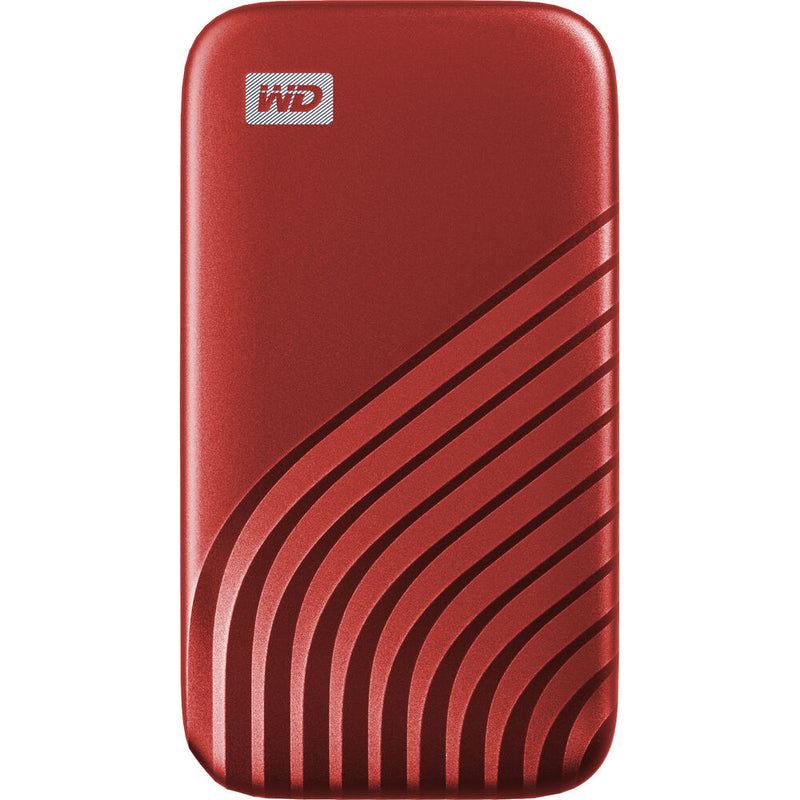 WD 2TB My Passport SSD USB 3.2 Gen 2 Type-C Portable SSD (Red)