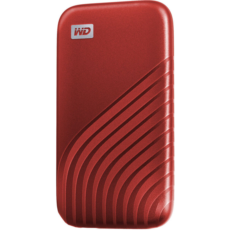 WD 2TB My Passport SSD USB 3.2 Gen 2 Type-C Portable SSD (Red)