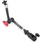 CAMVATE 11" Magic Arm with Stainless Steel Joints, Red Lock & Light Stand Adapter