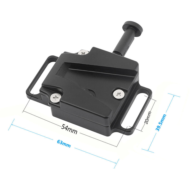 CAMVATE Universal V-Lock Female Quick Release Adapter