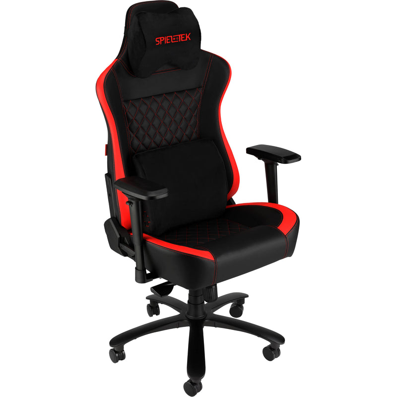 Spieltek 200 Series Gaming Chair (Black/Red)