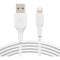 Belkin Boost Charge Lightning to USB Type-A Cable (0.5', White)