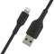 Belkin Boost Charge Lightning to USB Type-A Cable (6.6', Black)