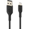 Belkin Boost Charge Lightning to USB Type-A Cable (6.6', Black)