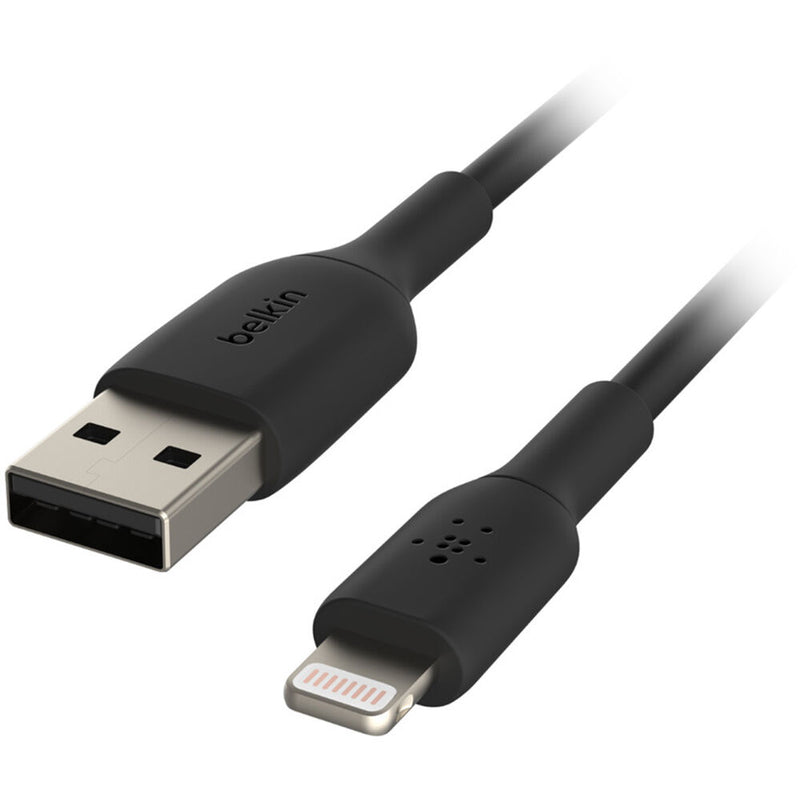 Belkin Boost Charge Lightning to USB Type-A Cable (3.3', Black, 2-Pack)