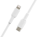 Belkin Boost Charge Lightning to USB Type-C Cable (3.3', White)