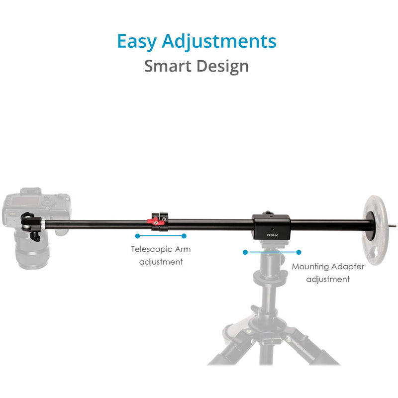 Proaim Overhead Photo and Video Camera Boom Pole