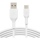 Belkin Boost Charge USB Type-A to C Cable (6.6', White)