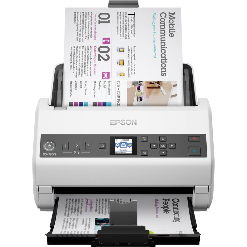 Epson DS-730N Color Duplex Document Scanner