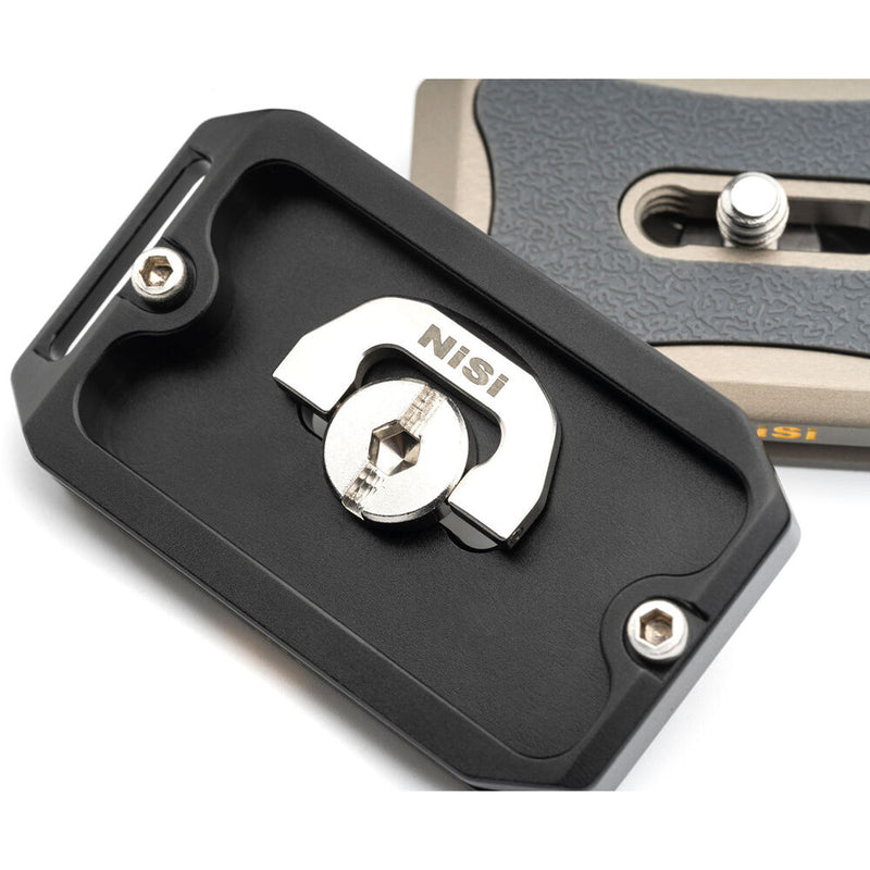 NiSi A-65G PRO Quick Release Plate (Champagne Gray)