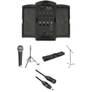 Fender Passport Event Series 2 Portable Powered PA Kit with Travel Case, Speaker Stands, and Bag