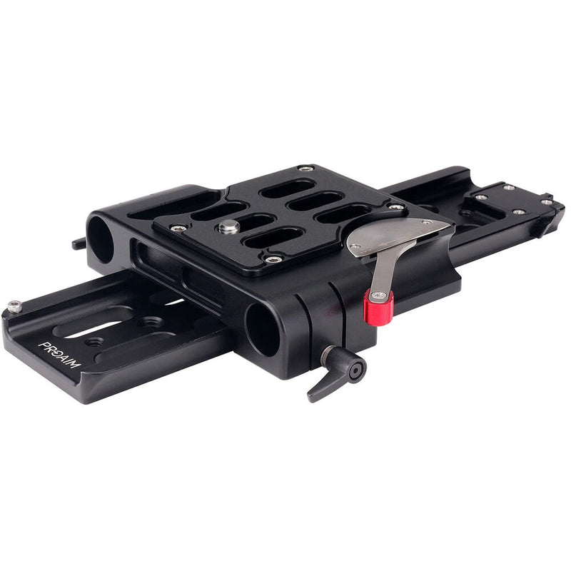 Proaim 19mm Studio Bridge Plate with ARRI-Style Dovetail (10")