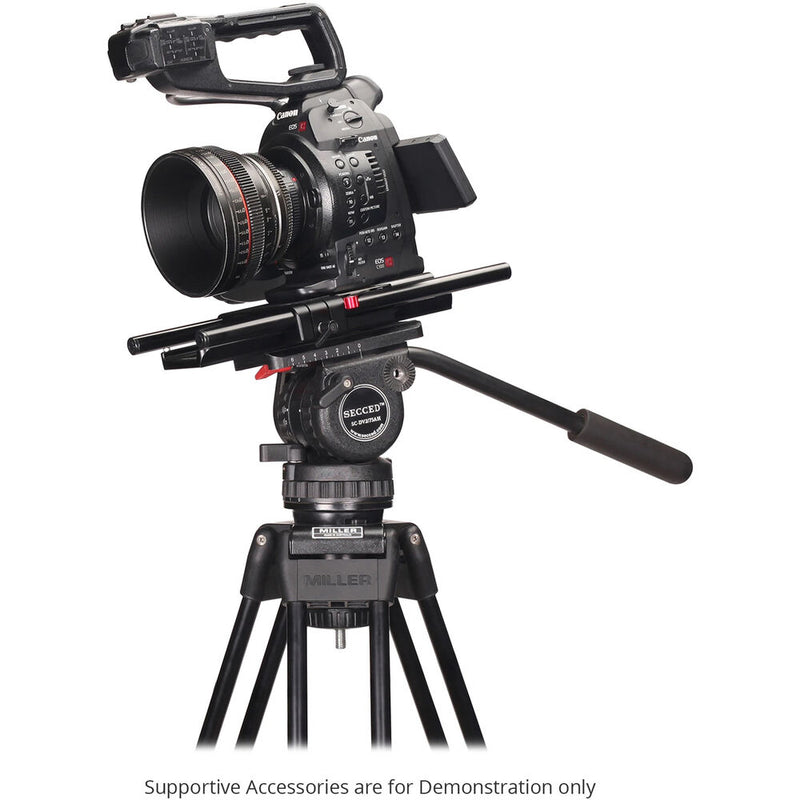 Proaim 15mm Studio Bridge Plate with ARRI-Style Dovetail (10")
