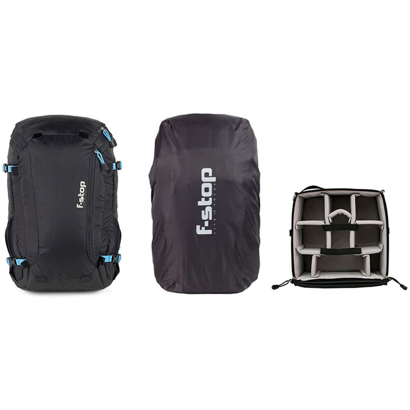 f-stop Mountain Series Kasmir UL 30L Backpack Essentials Bundle (Black/Blue)