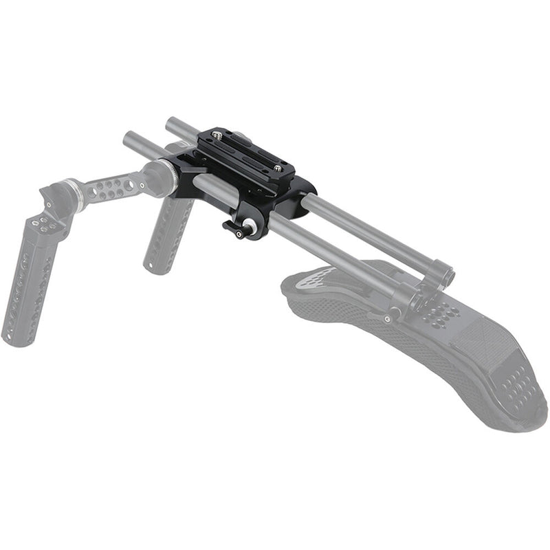 Niceyrig Riser Baseplate with Rosettes/15mm Rod Clamp for Select Cinema Cameras