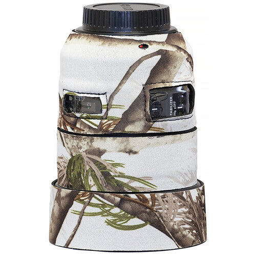 LensCoat Lens Cover for Canon 85mm f/1.4 IS Lens (Gray Digital Camo)