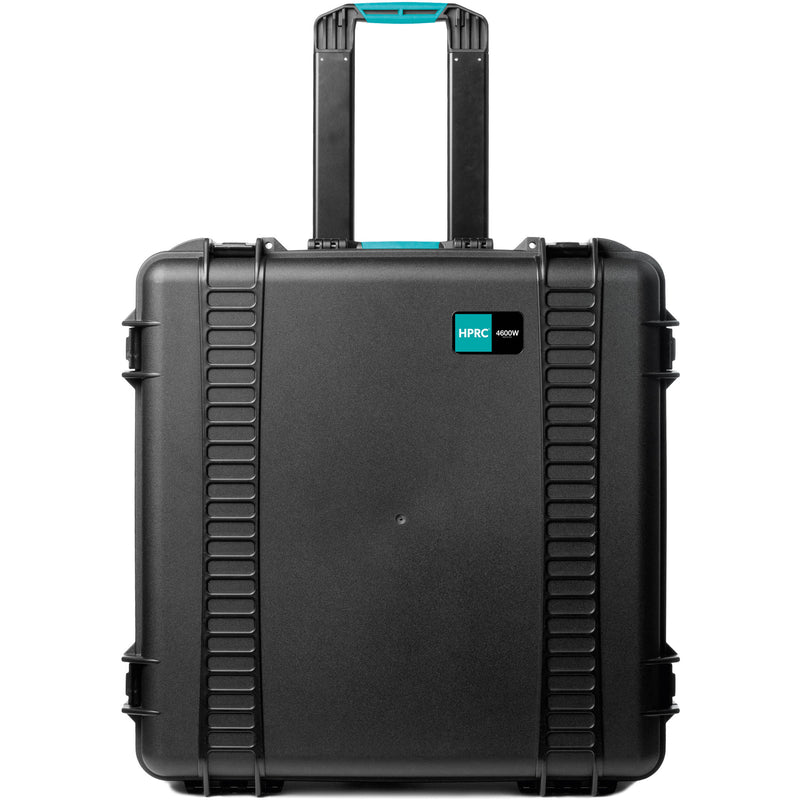 HPRC 4600 Wheeled Rolling Resin Hard Case with Cubed Foam (Black)