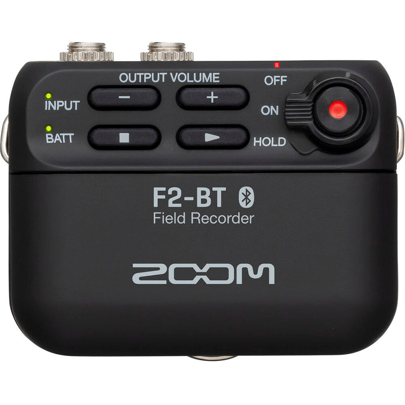 Zoom F2-BT Ultracompact Bluetooth-Enabled Portable Field Recorder with Lavalier Microphone