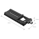 SmallRig Manfrotto-Style Quick Release Plate with Arca-Type Mount for DJI RS 2/RSC 2
