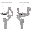 SmallRig Manfrotto-Style Quick Release Plate with Arca-Type Mount for DJI RS 2/RSC 2