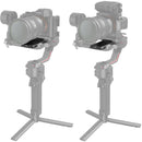SmallRig Manfrotto-Style Quick Release Plate with Arca-Type Mount for DJI RS 2/RSC 2