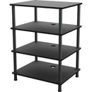 Avf Group Audio Stand - 4 Shelf (Black / Black)