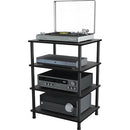 Avf Group Audio Stand - 4 Shelf (Black / Black)