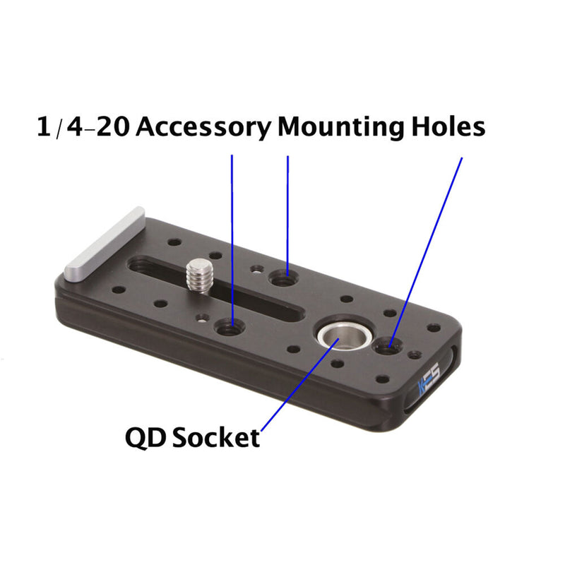 Kirk KLP-360 Quick Release Lens Plate for Select Lenses