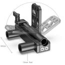 SmallRig Dual 15mm LWS Rod Hinge for Battery Mount
