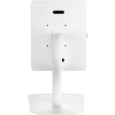 CTA Digital Floor-to-Desk Kiosk Stand for Tablets (White)