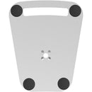 CTA Digital Floor-to-Desk Kiosk Stand for Tablets (White)