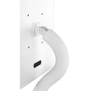 CTA Digital Floor-to-Desk Kiosk Stand for Tablets (White)