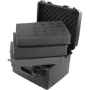 Odyssey MUMIC16 Vulcan Series Handheld Microphone Case with Storage (16 Microphones)