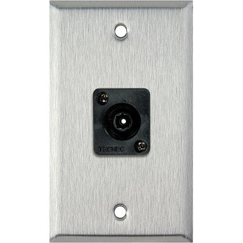 TecNec 1-Gang Wall Plate with Toslink Connector