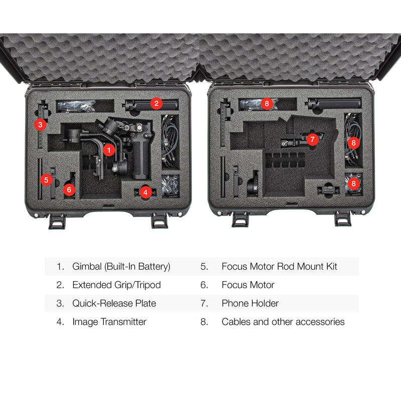 Nanuk 930 Case for DJI RSC 2/RSC 2 Pro Combo (Black)