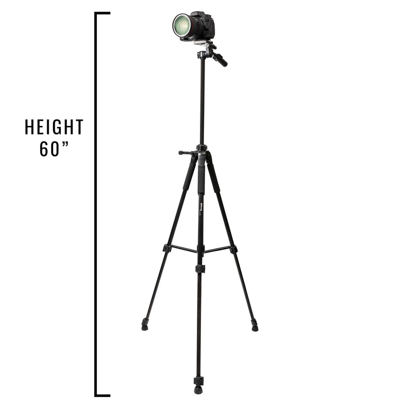 Ultimaxx 72" Tripod with Rubber Feet (Black)