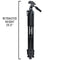 Ultimaxx 72" Tripod with Rubber Feet (Black)