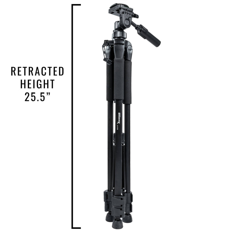 Ultimaxx 72" Tripod with Rubber Feet (Black)